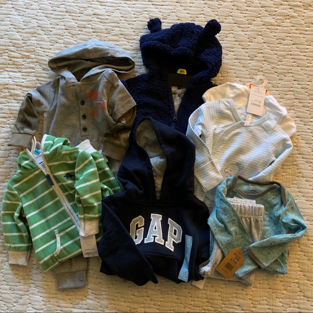 Lot of Baby Boys 6 months + Clothes